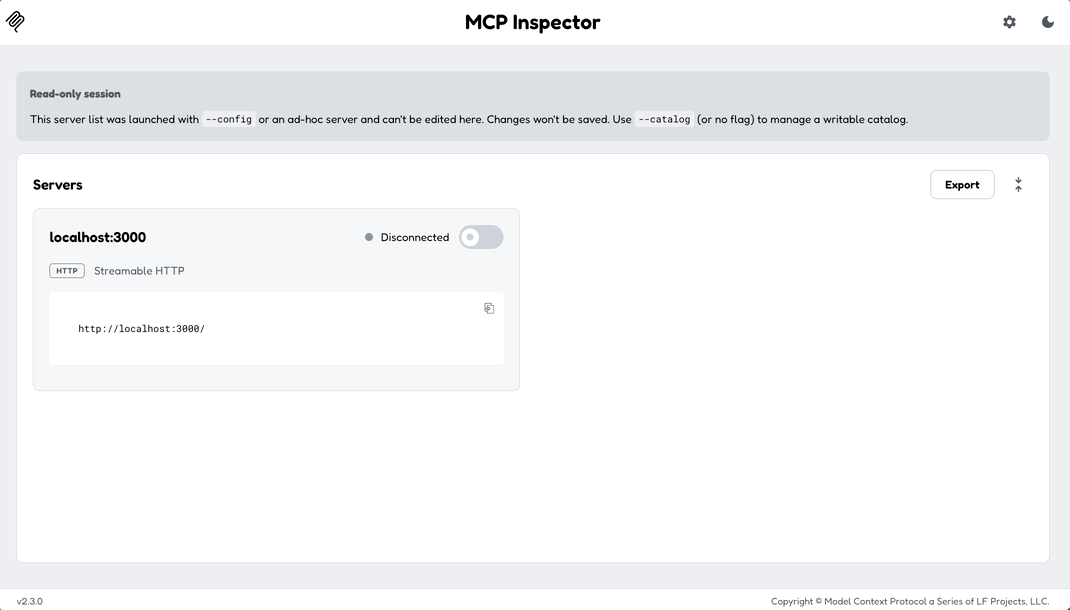 OAuth flow in MCP Inspector