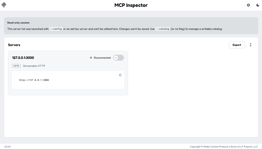 OAuth flow in MCP Inspector